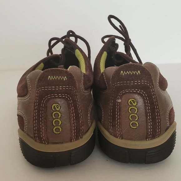 ECCO Sneakers womens shoes Brown Size 38 - Picture 5 of 9